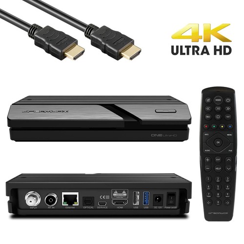 Dreambox one combo uhd - dreambox, 4k