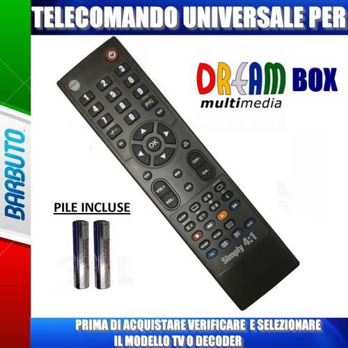 Telecomando universale dream - telecomando,